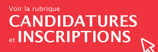 Candidatures-inscriptions