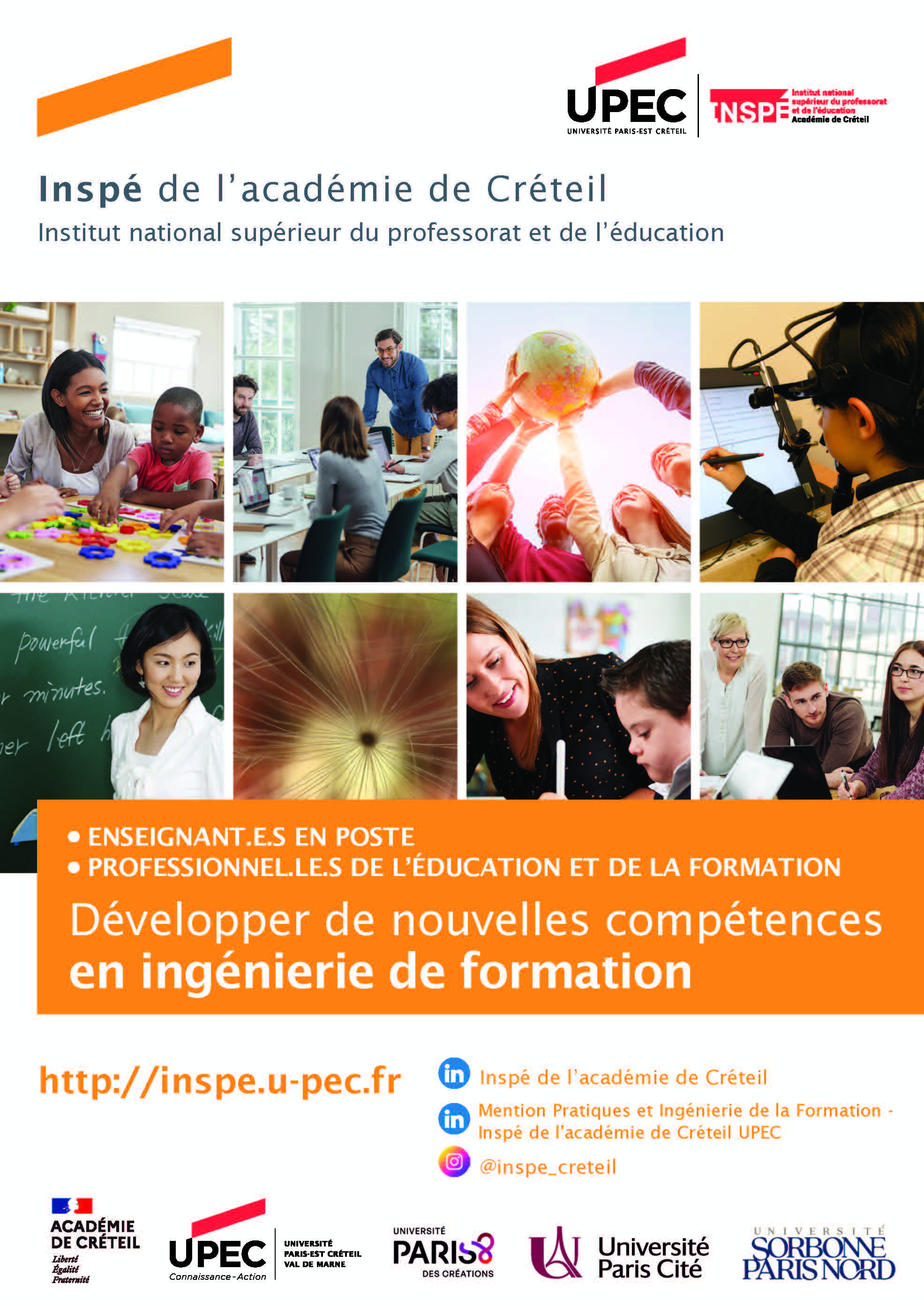 couv de Catalogue formations MEEF 4 26-27