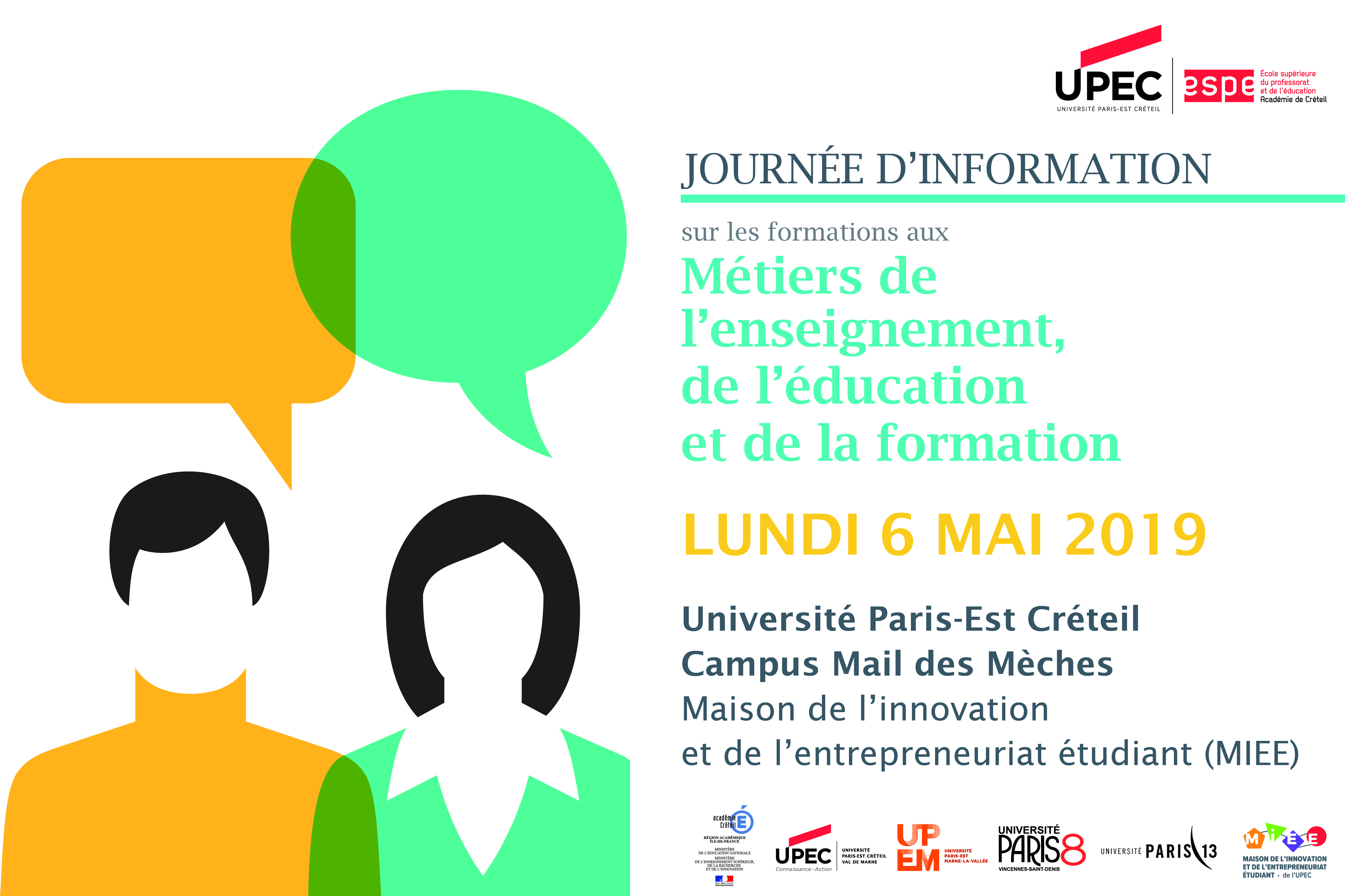 Journée d'info MEEF 6 mai 2019