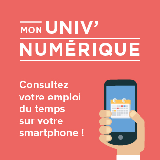 Emploi du temps sur smartphone - UPEC