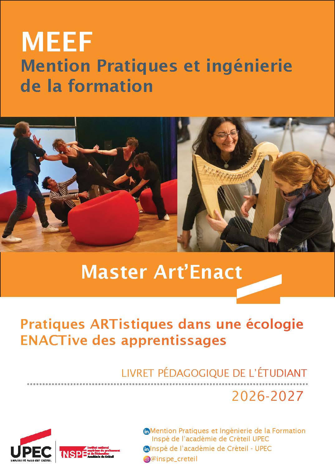 Brochure péda Art'Enact 26-27