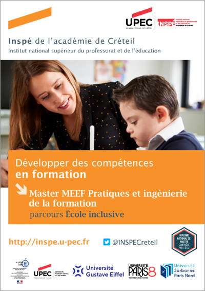 Plaquette-Master-MEEF-PIF-parcours-École-inclusive-Inspé-UPEC