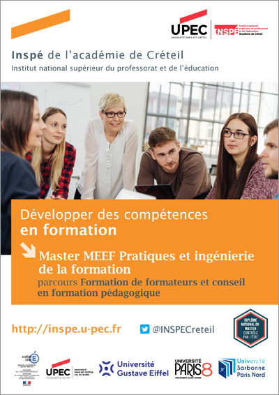 Parcours Formation de formateur et conseil en formation pédagogique :