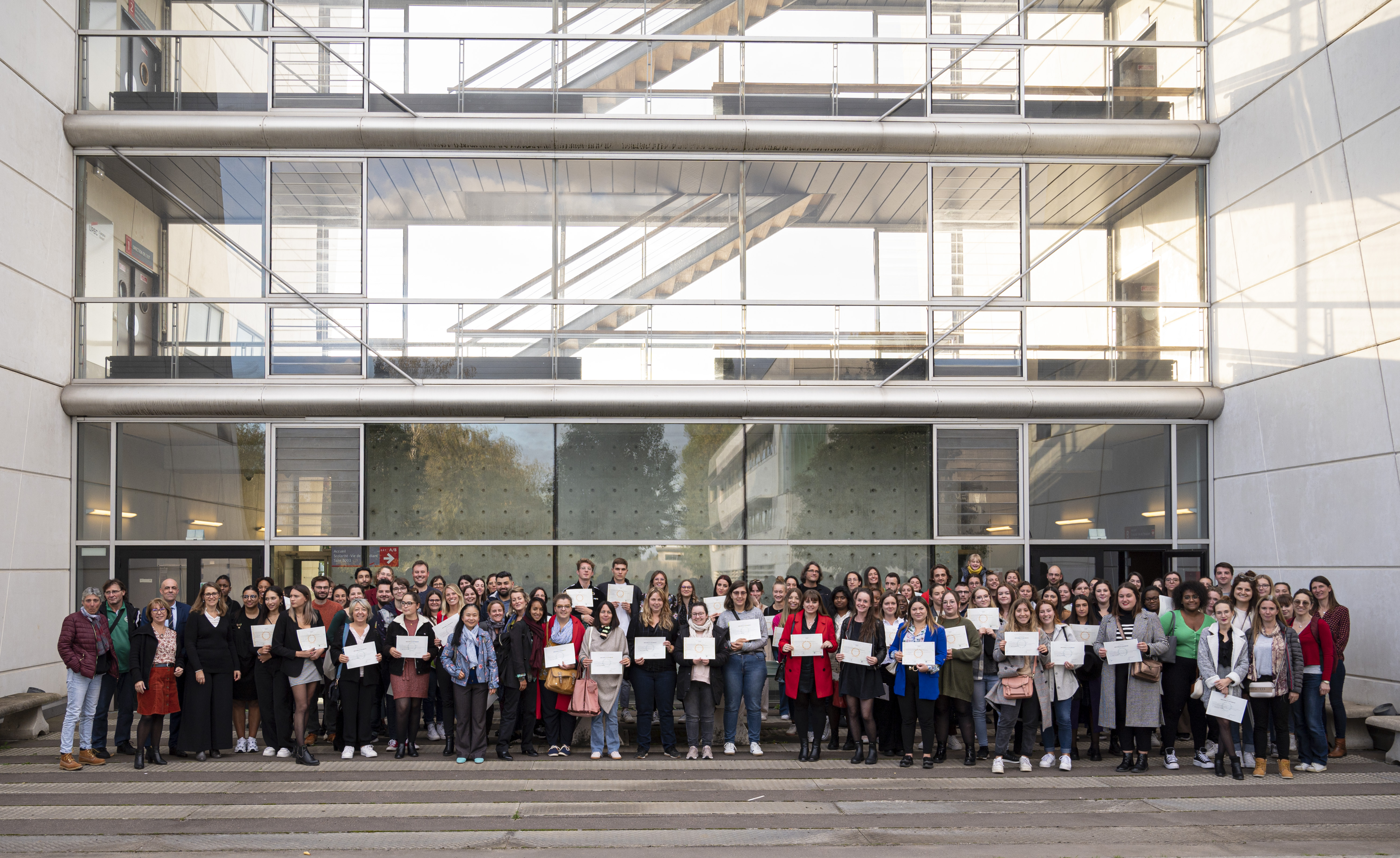 Remise des diplômes 77