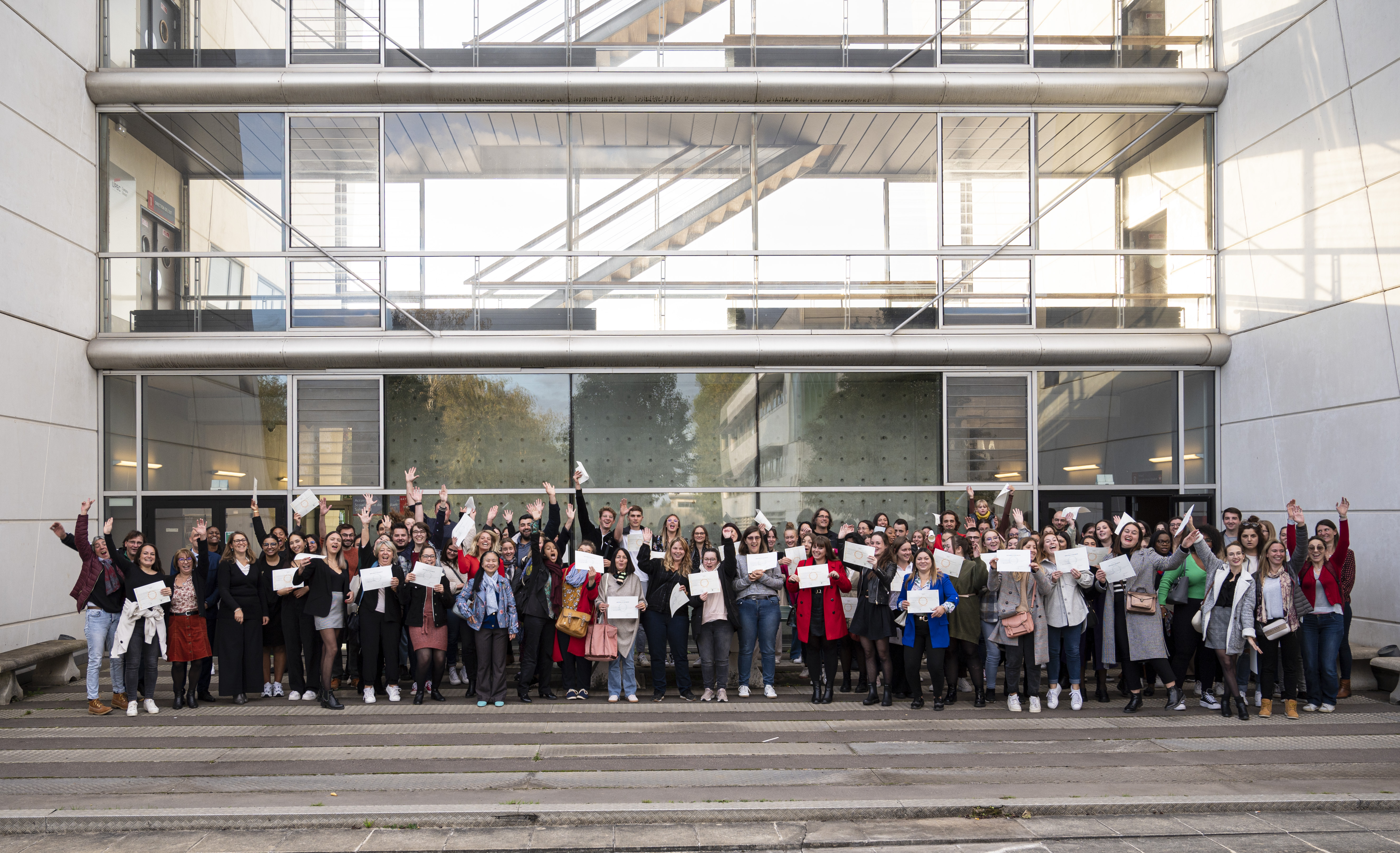 Remise des diplômes 77