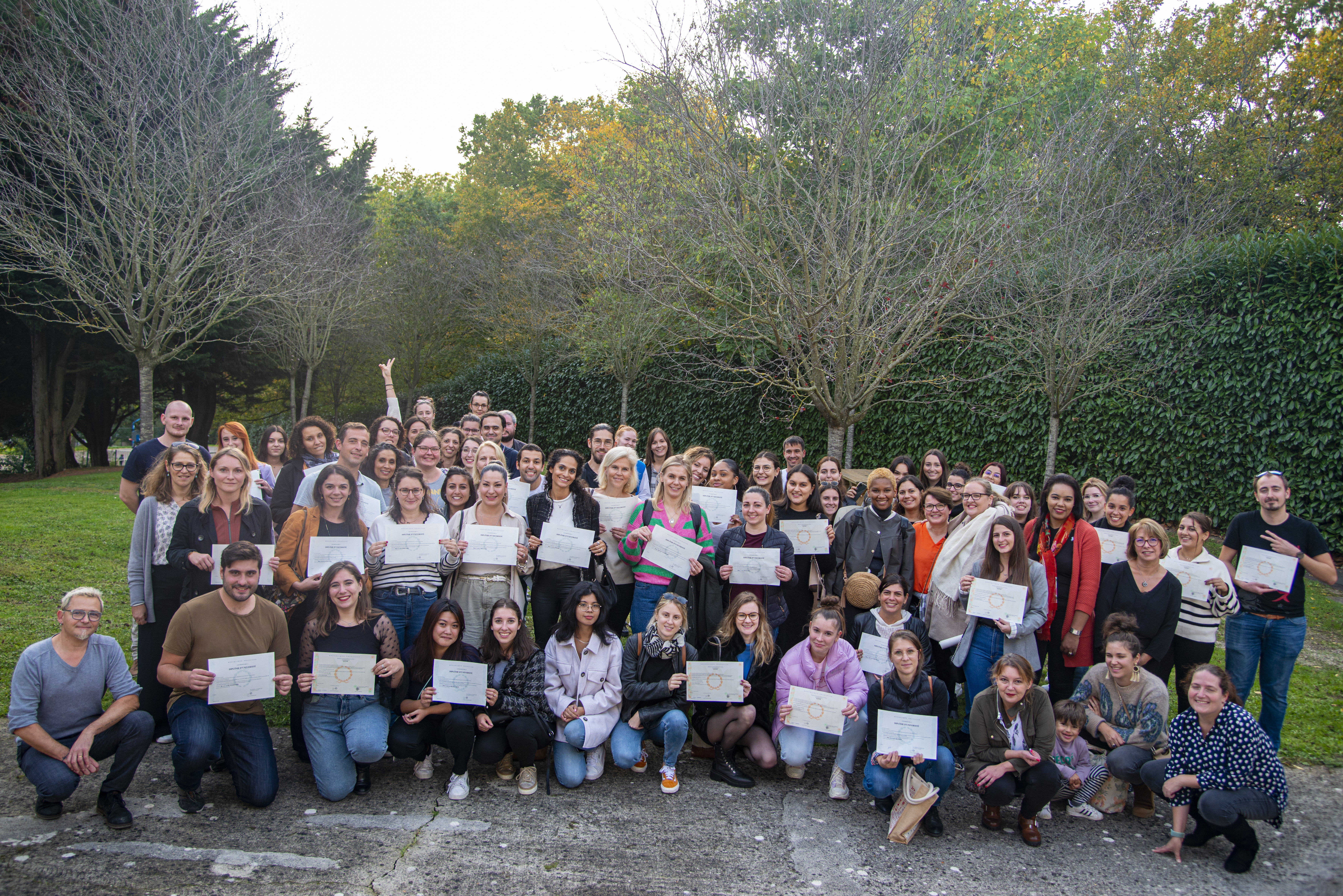 Remise des diplômes 77