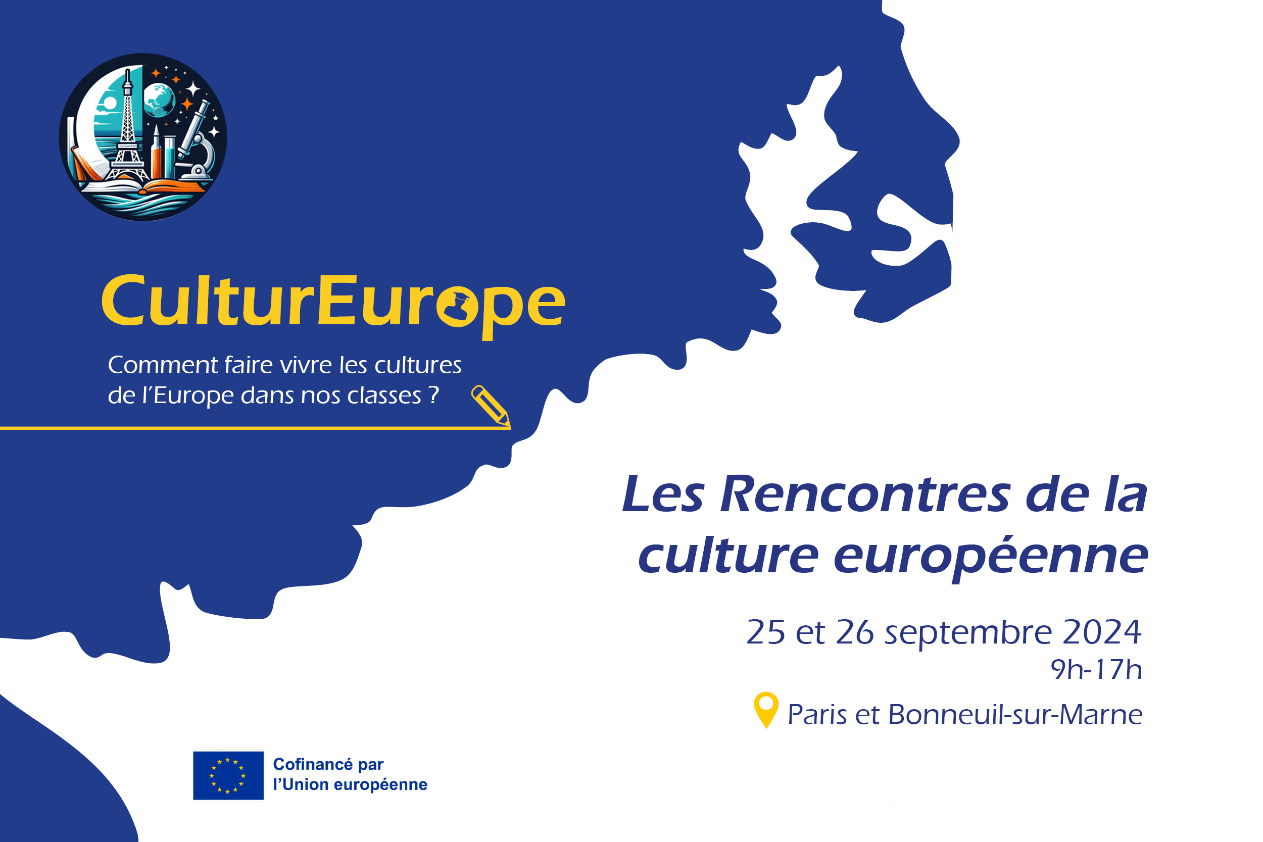 Visuel rencontres projet CulturEurope 